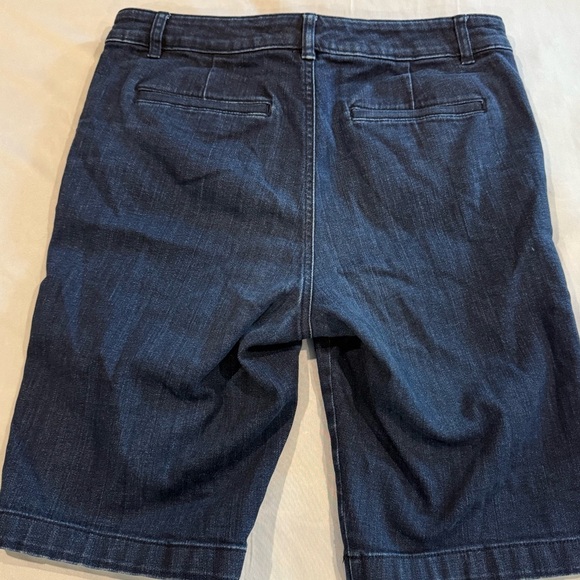 Ralph Lauren Blue Jean Shorts Tailored Fit Above Knee Women's Size 6 - Picture 8 of 13